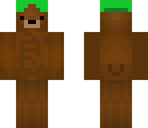 bear whit creeper hat