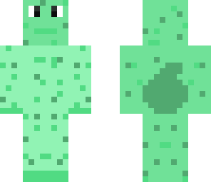 green reptile