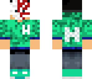hisham's skin with hollow mask