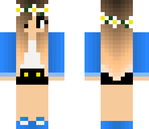 blue summer girl