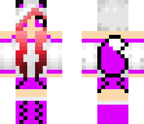 purple fox girl