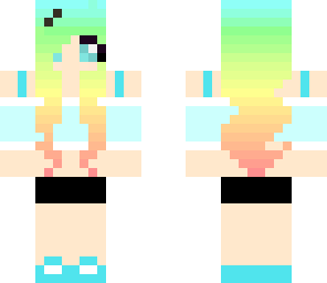 cute rainbow chick