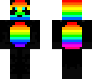 rainbow panda