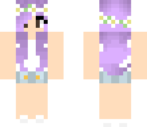 purple hair girl