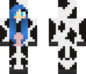 blue cow girl