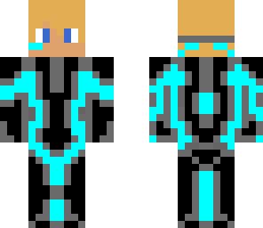 gamer in blue