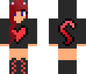 red haired kitty girl