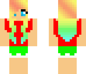 rainbow girl
