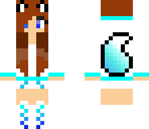 winter fox girl