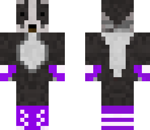 fixed badger - purple 