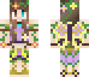 whimsical elvic dryad