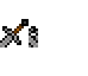 part of an iron sword