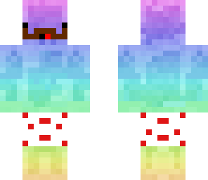 mustache rainbow