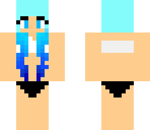blue girl
