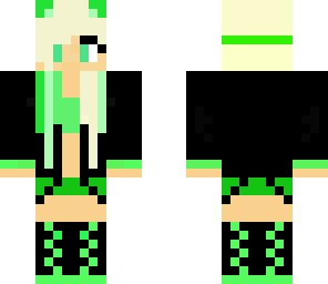 hot sexy green girl