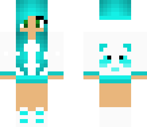 aqua panda girl
