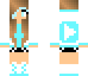 blue gamer gal