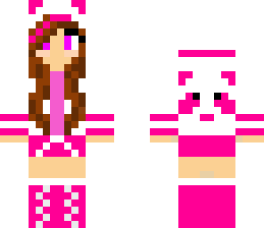 pink panda girl