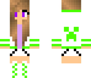 cute creeper girl
