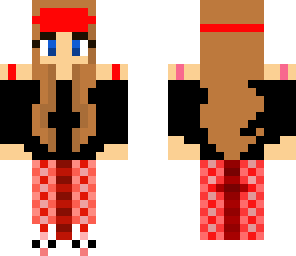 red pj girl
