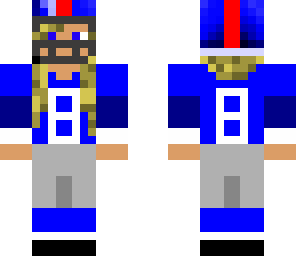 girl football player