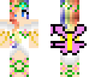 edited rainbow garden fairy
