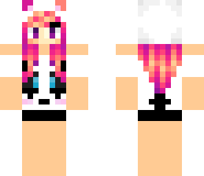simple panda girl