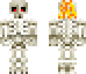fire skeleton