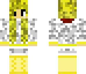 girl with yellow outfit