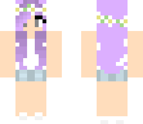 purple hair gurl
