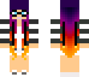 nerdy fire hair