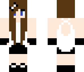 a cute girl skin