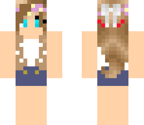 flower crown girl