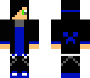 blue kid