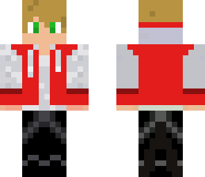 red hoodie boy