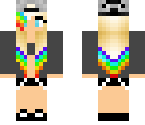 dyed rainbow