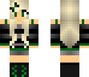 green goth girl