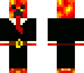 lava creeper with a suit