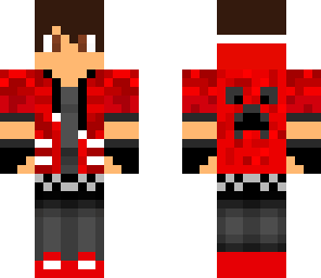 cool red teen boy