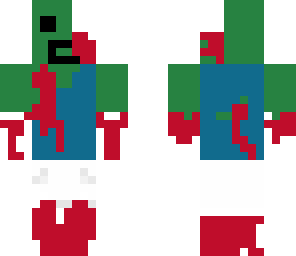 torn zombie