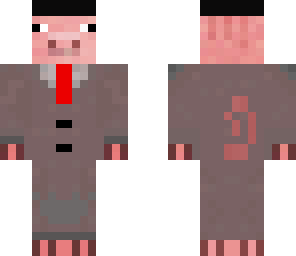 buisness pig in a fedora