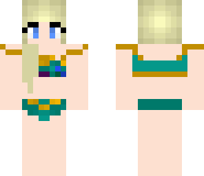elsa in summer bikinni