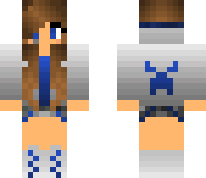 blue creeper girl
