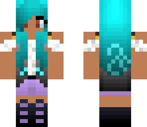 teal and lavender