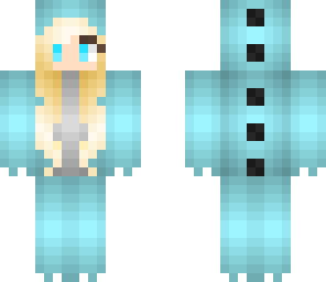 cute aqua dragon girl