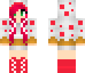 red hair cake girl
