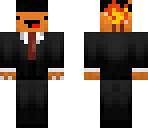derpy charizard in a suit