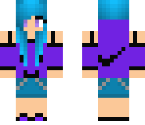 purple girl