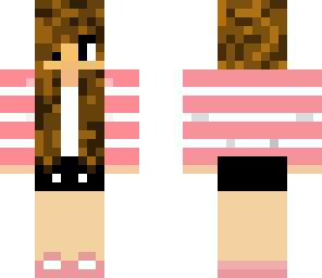 girl with pink shirt
