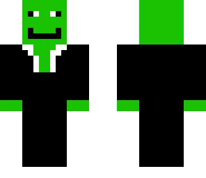 green popular apple man